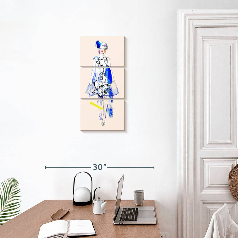 Runway II, 27" H x 12" W