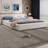 Queen Size Upholstered Platform Bed – Chenille Fabric Bed Frame with Headboard, No Box Spring Needed-418127897