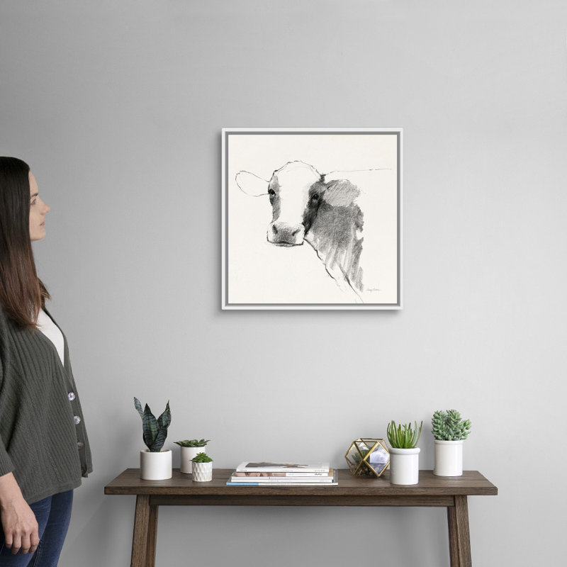 Art mural rétro sur toile Life at Home VI, H 22 po x l 22 po x P 2 po, Toile avec cadre blanc