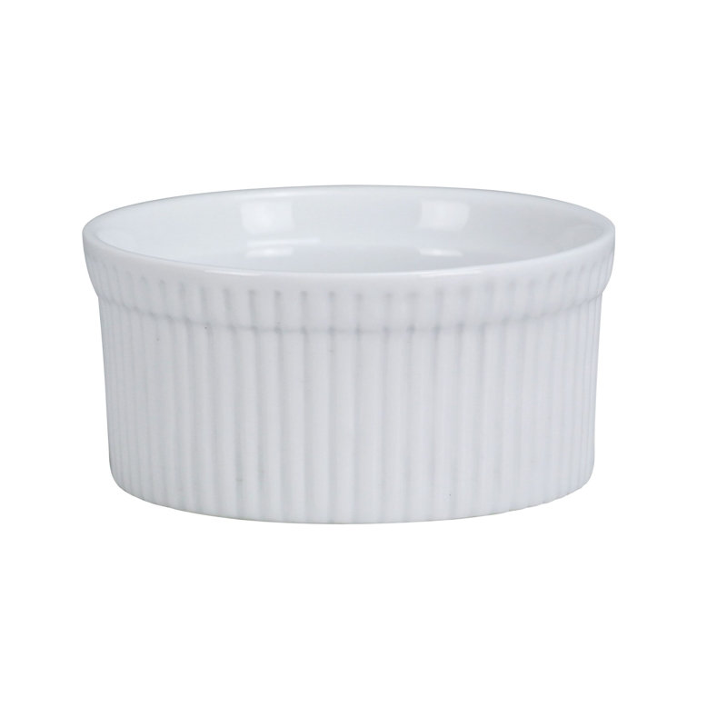 Yanco Accessories Chinaware Ramekin Fluted