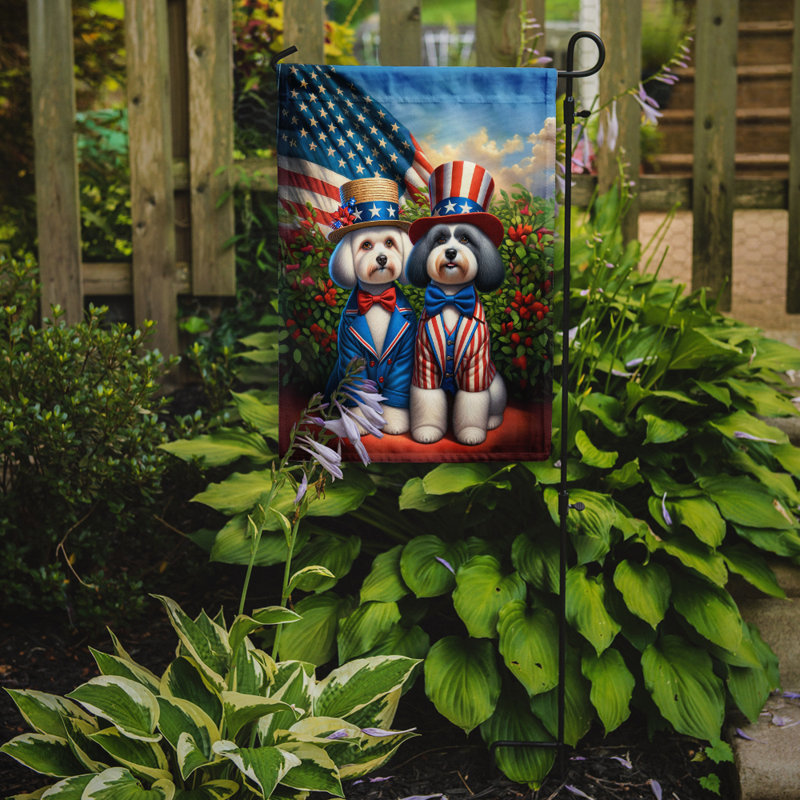 Drapeau All American Garden, Bichon havanais