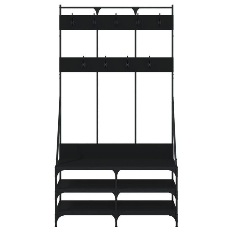 Jenelle 100cm Clothing Rack, Black