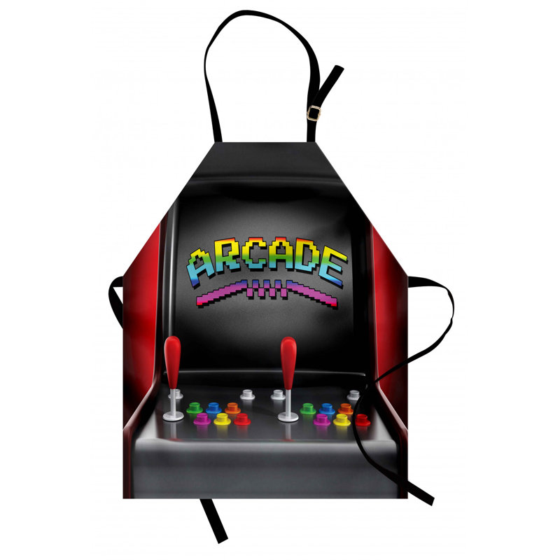 Video Games Bib Apron