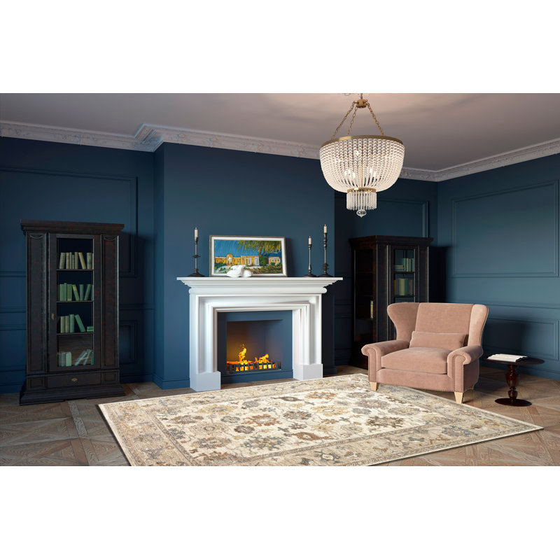 Hillenbrand 18869-99 CRème / multicolore, Rectangle 5 pi x 7 pi