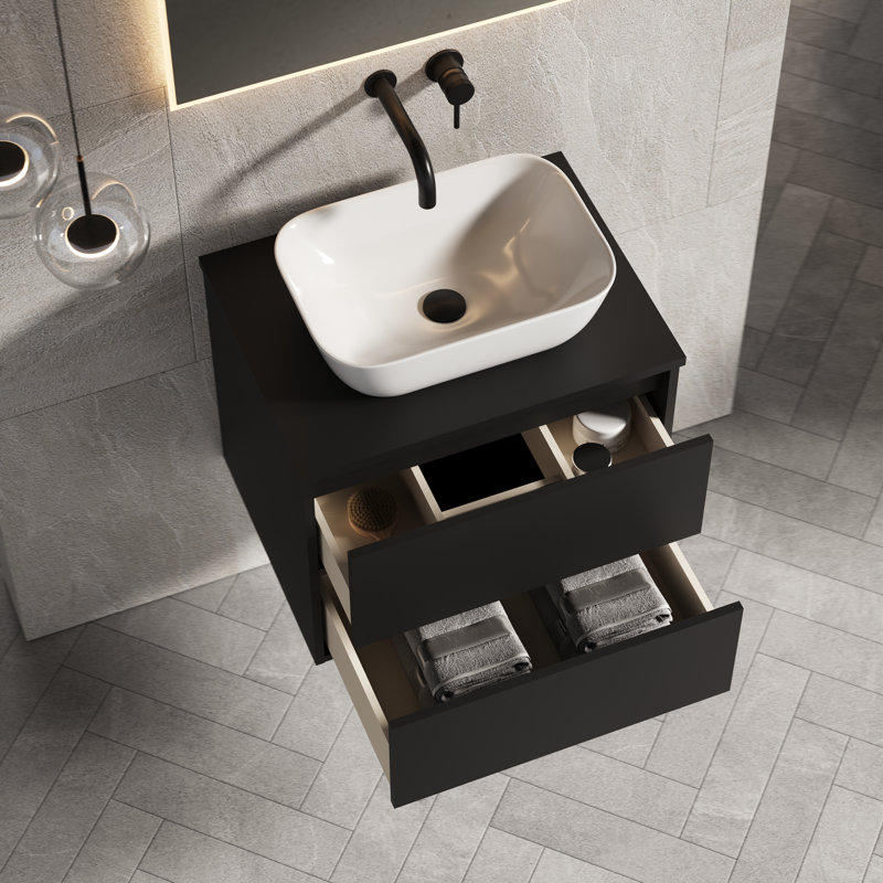 Roumena Vanity & Mirror Set