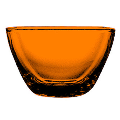 Bol carré en polycarbonate - 12 pièces