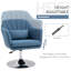 Dorree Upholstered Swivel Armchair-150500843