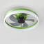 Frauly 19.7 Inch Led Enclosed Low Profile Ceiling Fan With Light-398456505-388880136