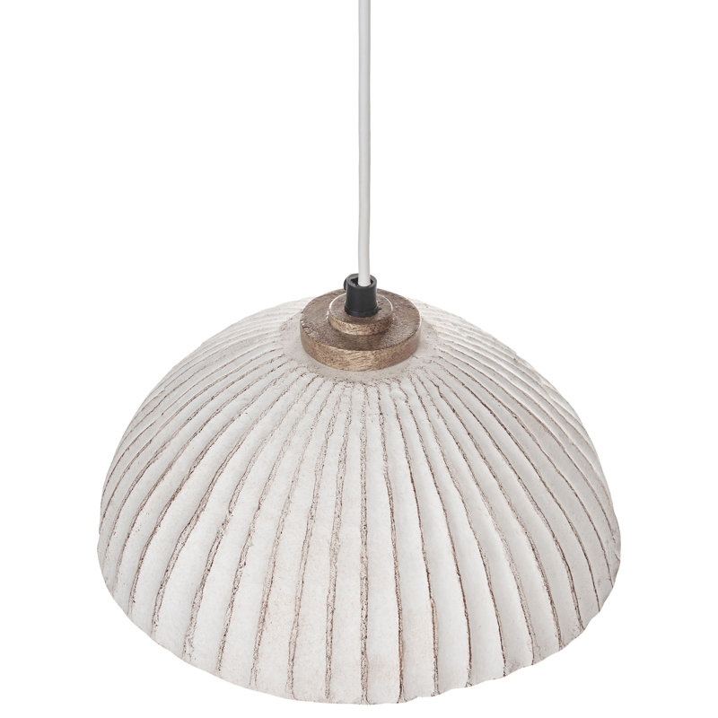 COTTICA 1 - Light Natural Bowl Pendant