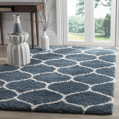 Darrold Hudson Shag Performance Geometric Rug