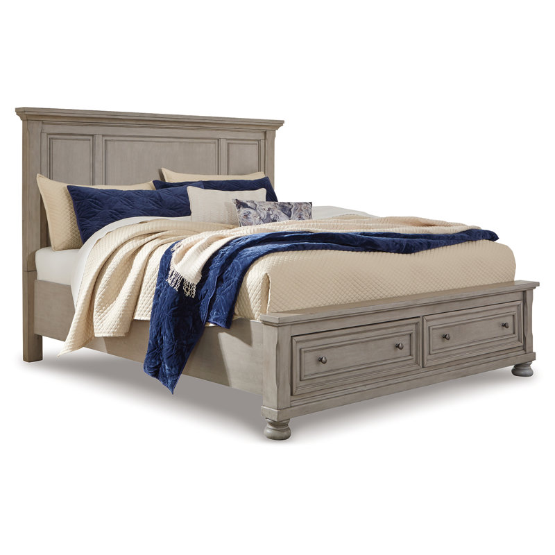 Lettner King Panel Storage Bed, Roi 
