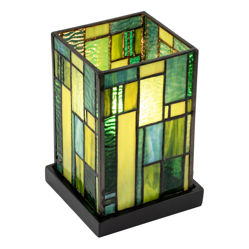 Metal Table Lamp, Green