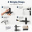 Ensemble de tablettes murales Invisible