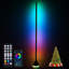 145cm Black LED Traditional Floor Lamp