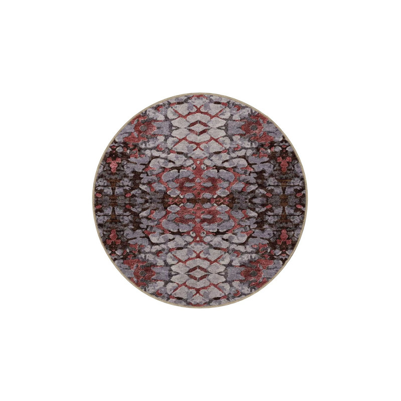 Tapis décoratif à motif coloré lavable à la machine, Tapis de couloir 3 pi 3 po x 9 pi 10 po