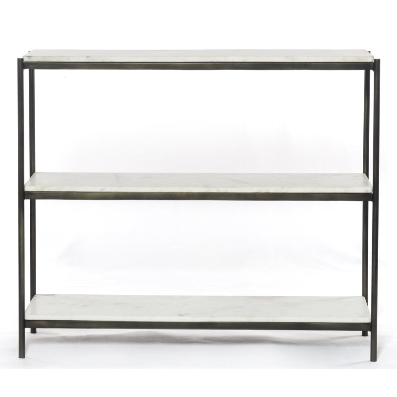 Console de 36 po Simonton, Gris martelé