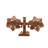 14" Wide Church 2 Light Wall Sconce