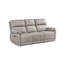 Ensemble 2 pièces: canapé inclinable et causeuse-130253309
