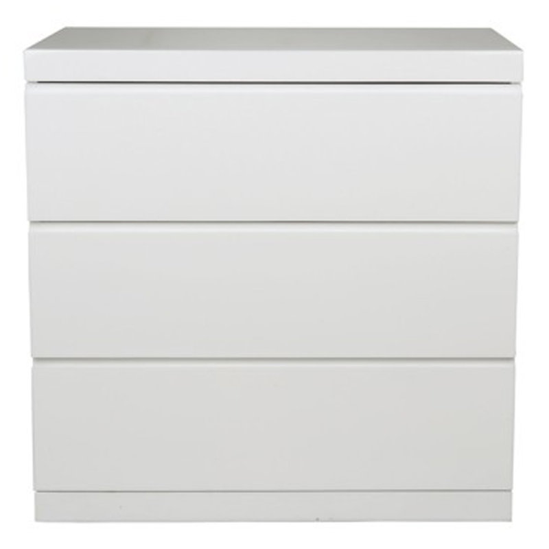 Abdulkadyr 30'' W Nightstand, White