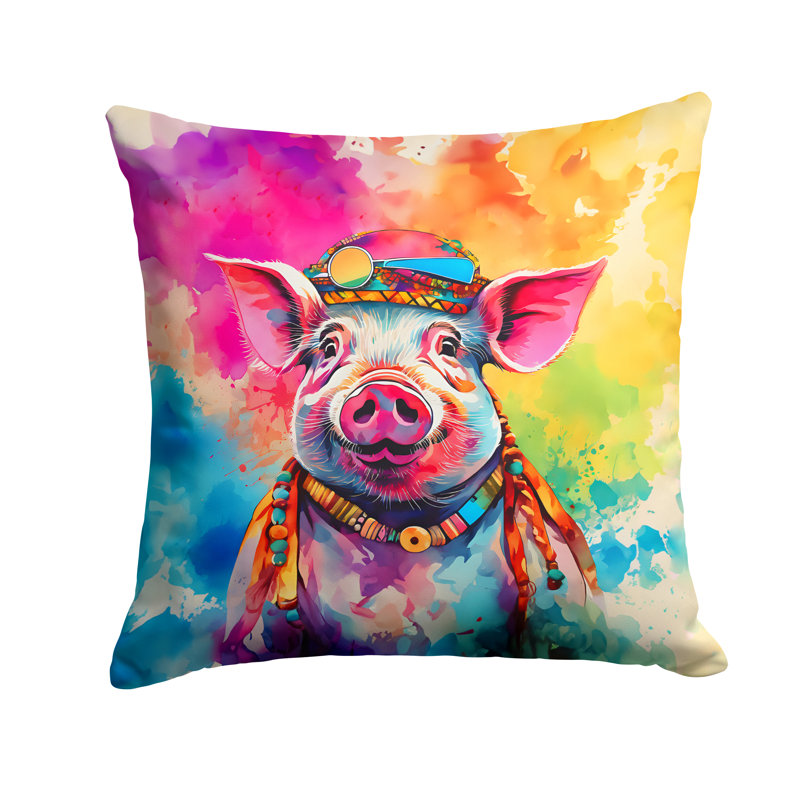Coussin Hippie, H 18 po x l 18 po