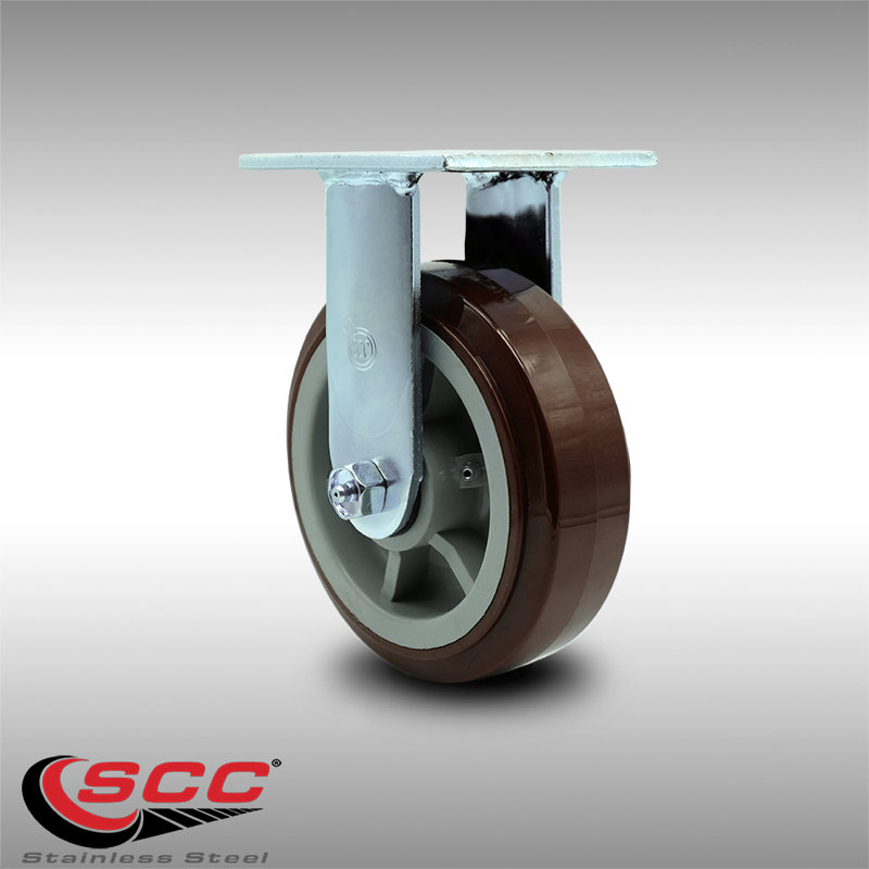 Stainless Steel Polyurethane Caster