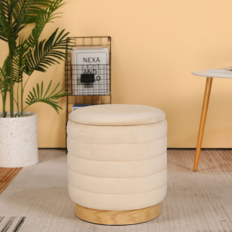 Christiona Velvet Ottoman