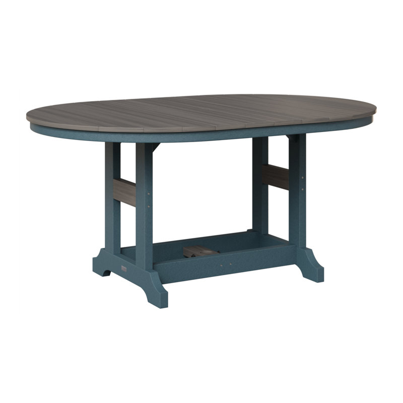 Table de salle à manger Berlin Classic, Gris côtier, Ardoise