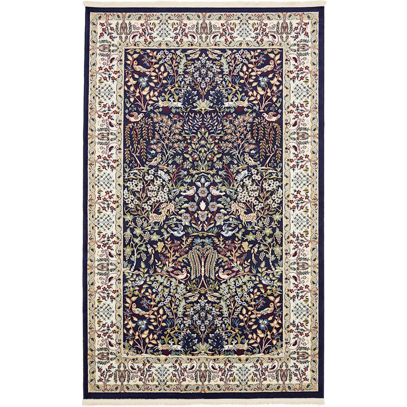 Tapis de zone mauve Kelayeh