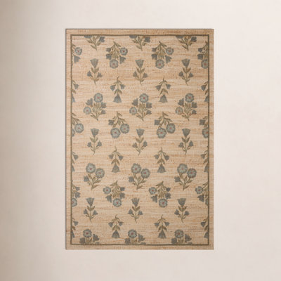 Rue Moss / Blue Area Rug