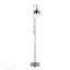 Lampe sur pied industrielle en nickel par Lumisource