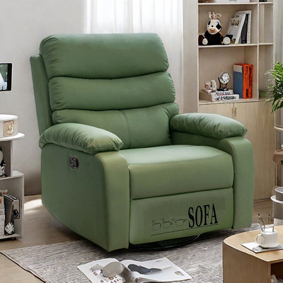 Modern Faux Leather Casual Functional Recliner