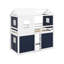 Lit simple superposé en bois avec tente-340415297-340415309