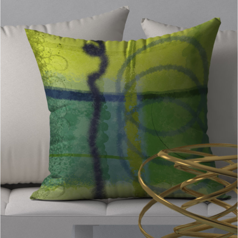 Tiny Ace Square Pillow Cover & Insert, 18" x 18"