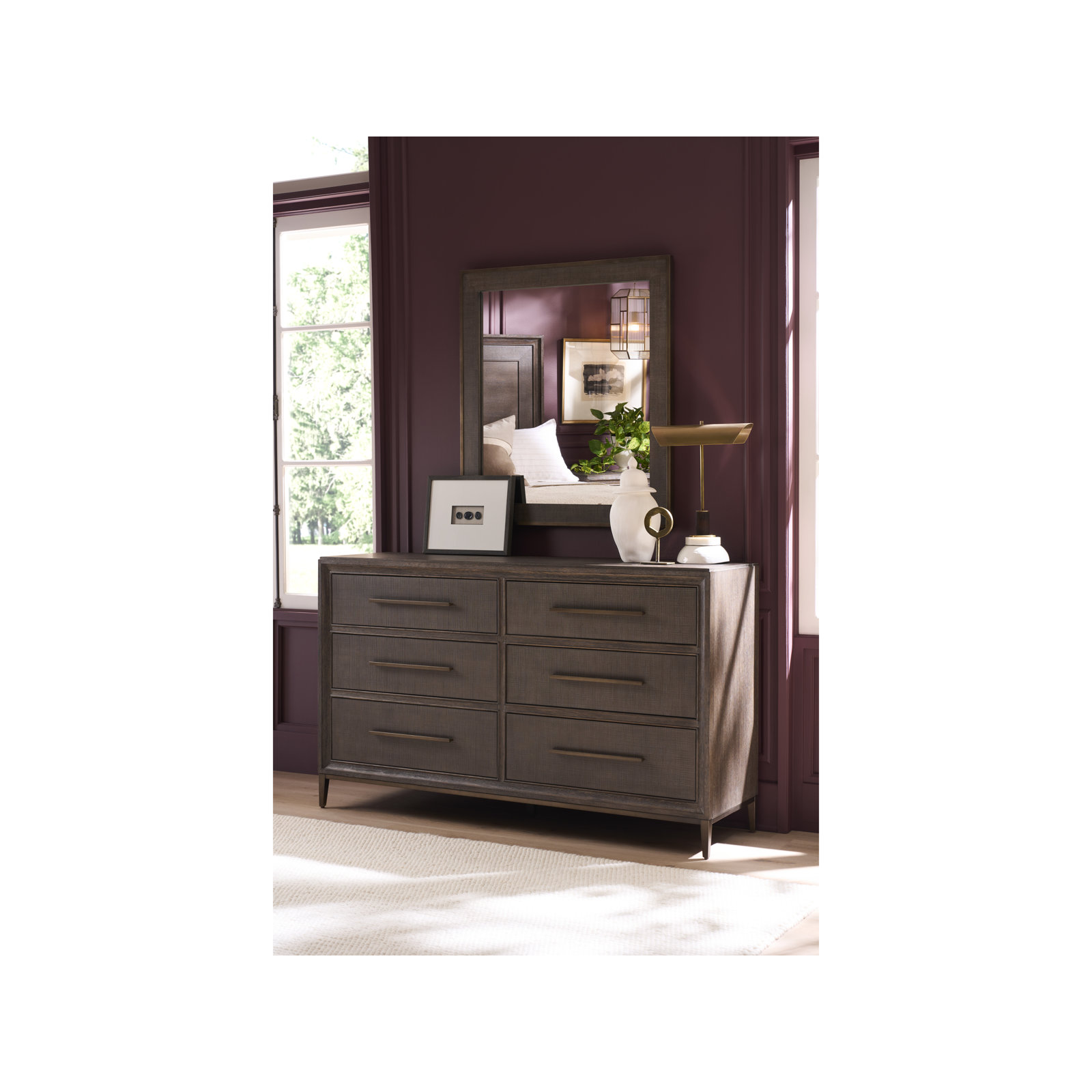 Saratoga 6 - Drawer Double Dresser