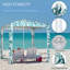 Parasol Outsunny Quick Beach Cabana