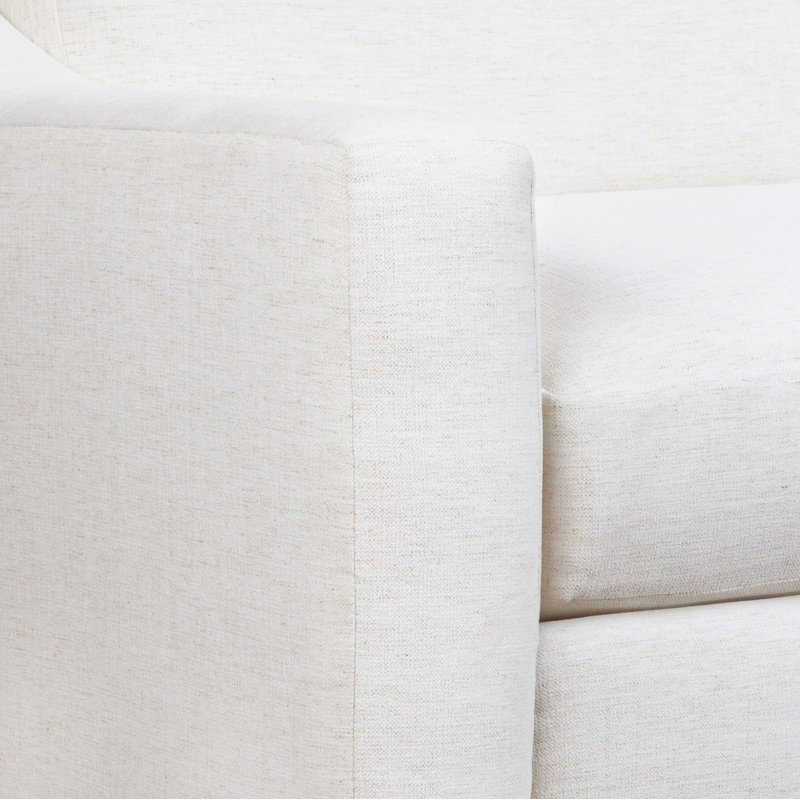 Canapé rembourré Cranbrook, Chenille Crypton® neige Nomad