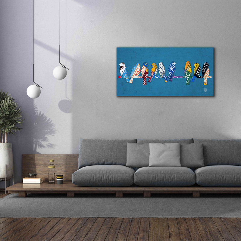«Birds On A Wire» par Design Turnpike, H 30 po x l 60 po x P 1,5 po