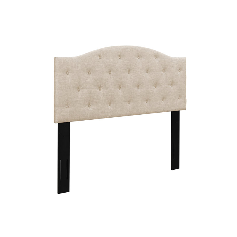 Upholstered Headboard, Beige, Twin