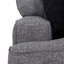 Chaise terrine en polyester de 65,3 po de largeur et demi Terrin-213771110