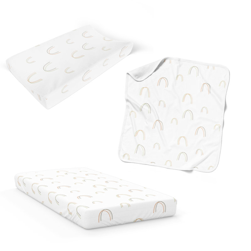 3 - Piece Crib Bedding Set