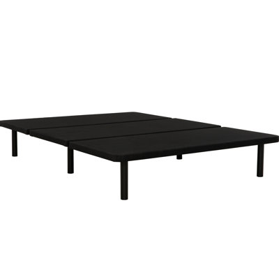 Twin Platform Bed Frame In Black Upholstery - Suitable For All Sorts Of Bedrooms, Guest Rooms, Apartments, Dorms Space Saving, , Underbed Storage Included Easy To Assemble Upholstered Color For
