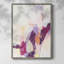 Impression polaire magenta polaire I - bois massif-901756019