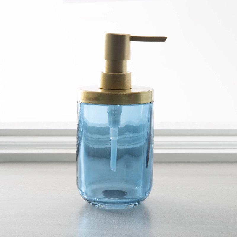 Julieanna LOTION VERRE BLEU AVEC DORÉ, Bleu/doré