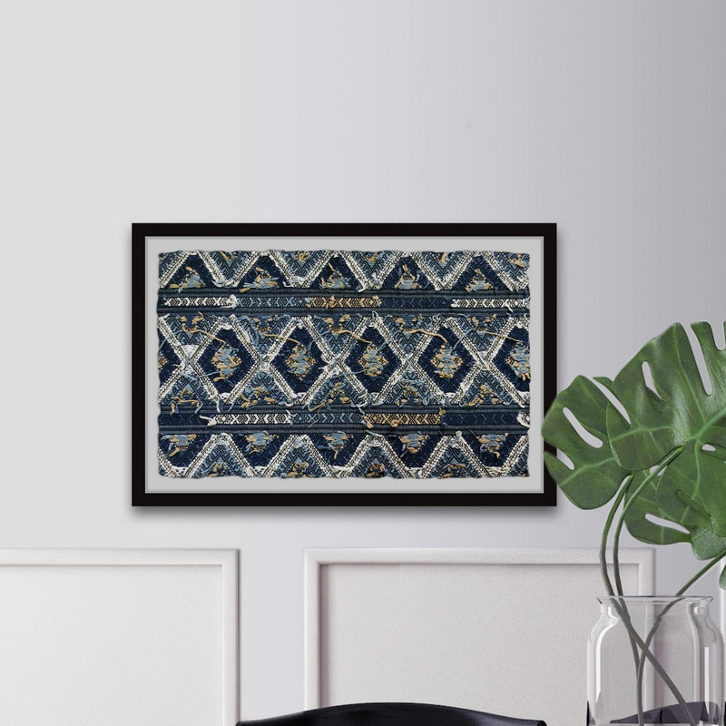 Triangular Wave - Single Picture Frame Print, 41cm H x 61cm W x 3.81cm D