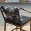 Tabouret de bar avec coussin