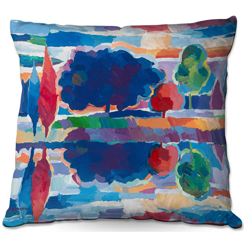 Reversible Throw Pillow, 20" x 20"