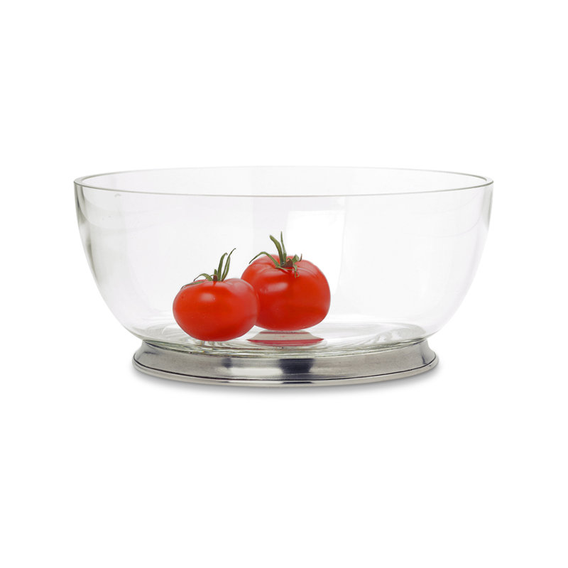Round Crystal Bowl
