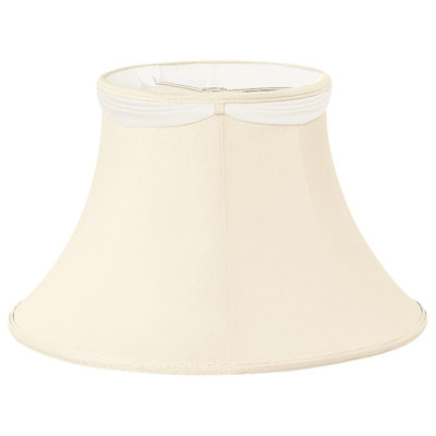 Abat-jour cloche en soie / shantung (araignée)