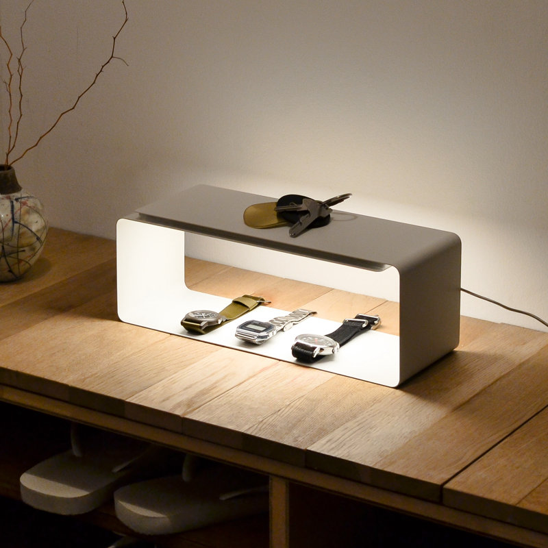 Light Shelf LED Table Lamp, White