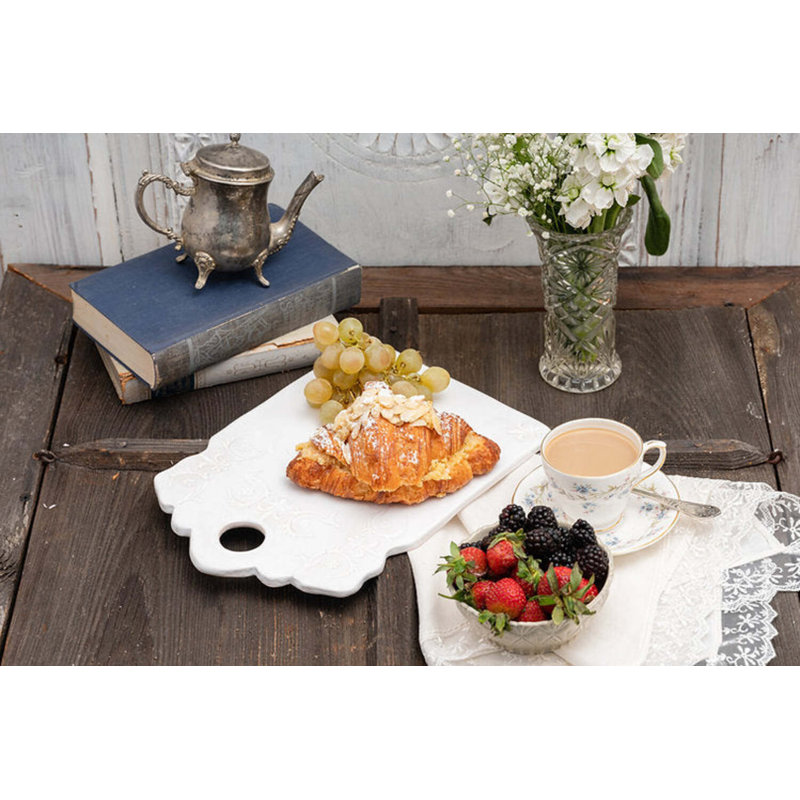 Hand Painted Ceramic Ceramic Cheese Board